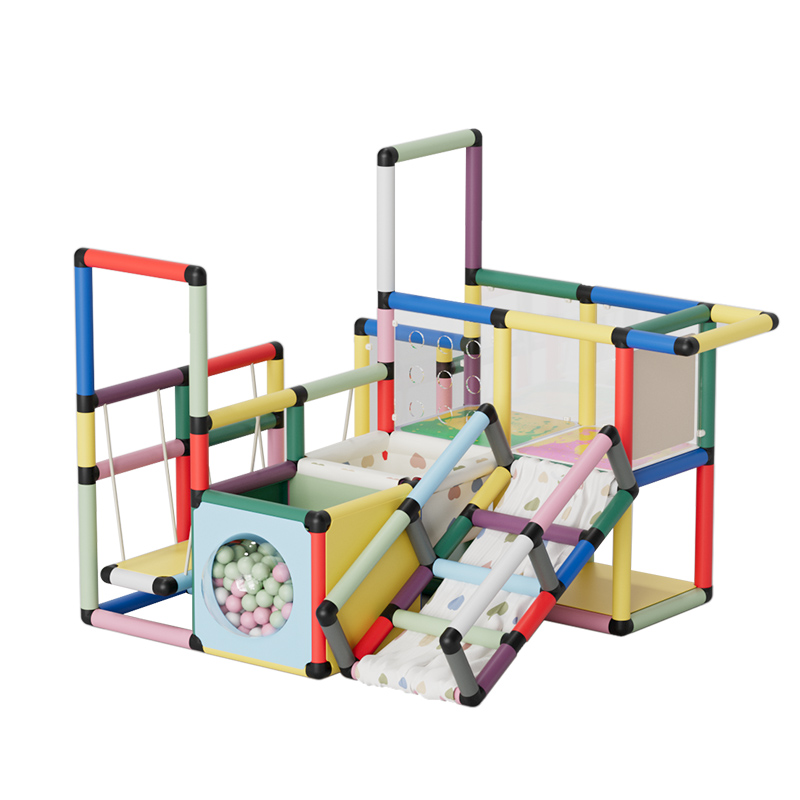 Kids Education Material - 屋内幼児用滑り台クライミングキッズジャングルジムPP素材エコフレンドリー学校裏庭ショッピングモール遊び場セット教育用