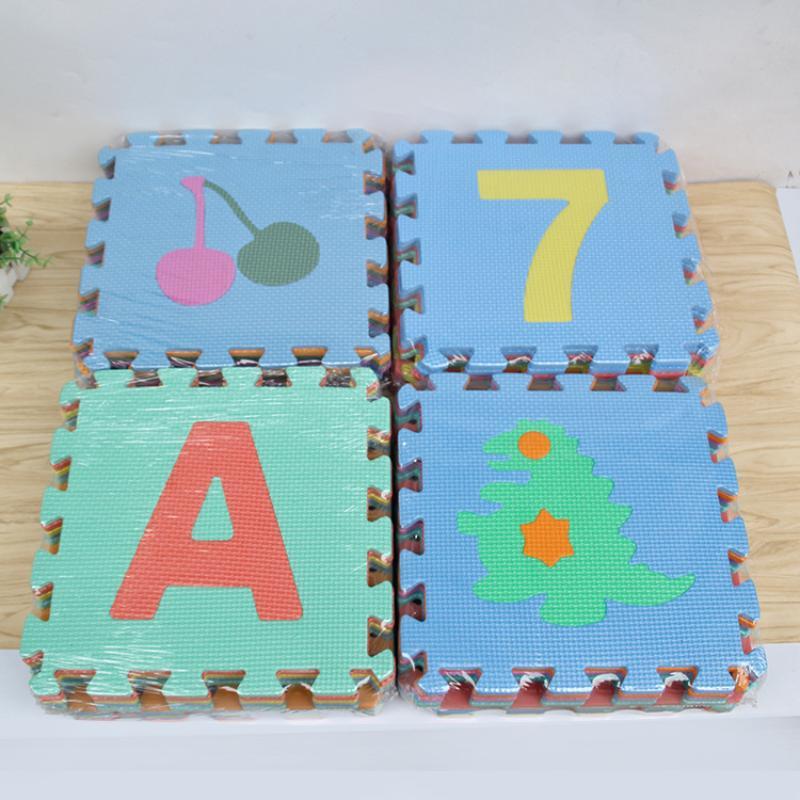 無毒PEフォームパズルプレイマット、赤ちゃんのハイハイや子供 - Kids Education Alphabet Numbers のレビューと価格