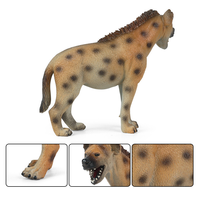 11cm シミュレーション野生動物世界動物園 ABS ハイエ - Kids Education Material のレビューと価格