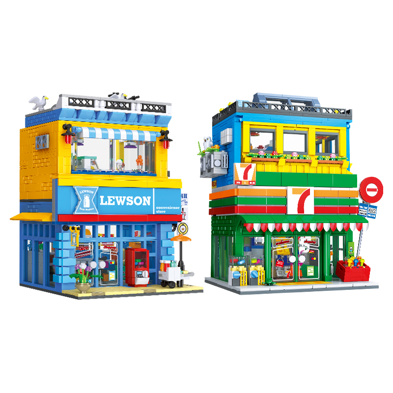 1263+ピース ストリートシーン コンビニエンスストア M - Kids Education Store のレビューと価格