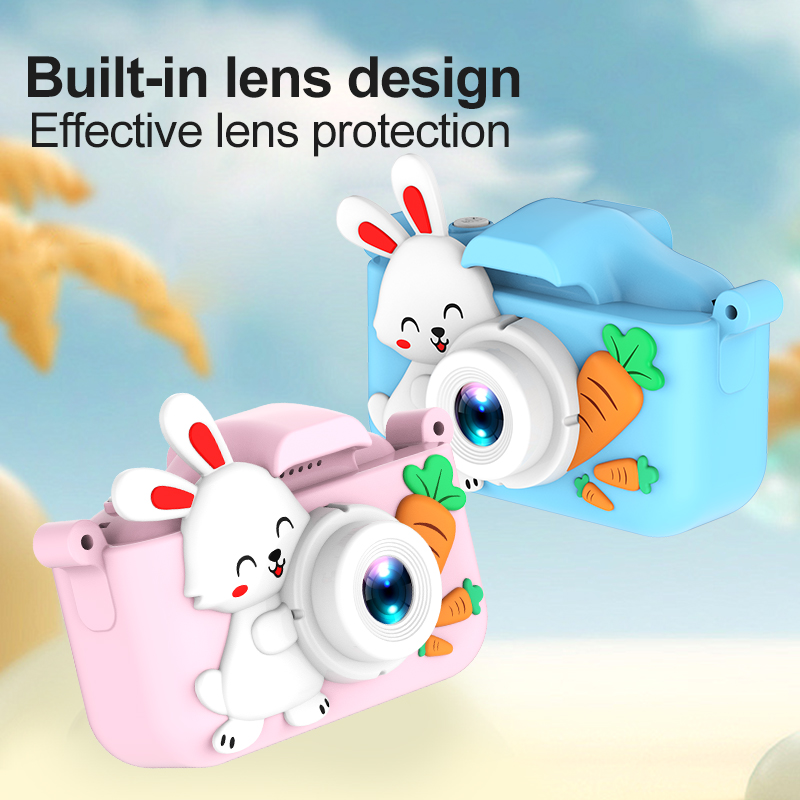 キッズカメラデジタルデュアルカメラ HD 1080P ビデオ - Kids Education News のレビューと価格